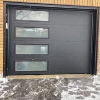 Contemporary Panel Garage Door